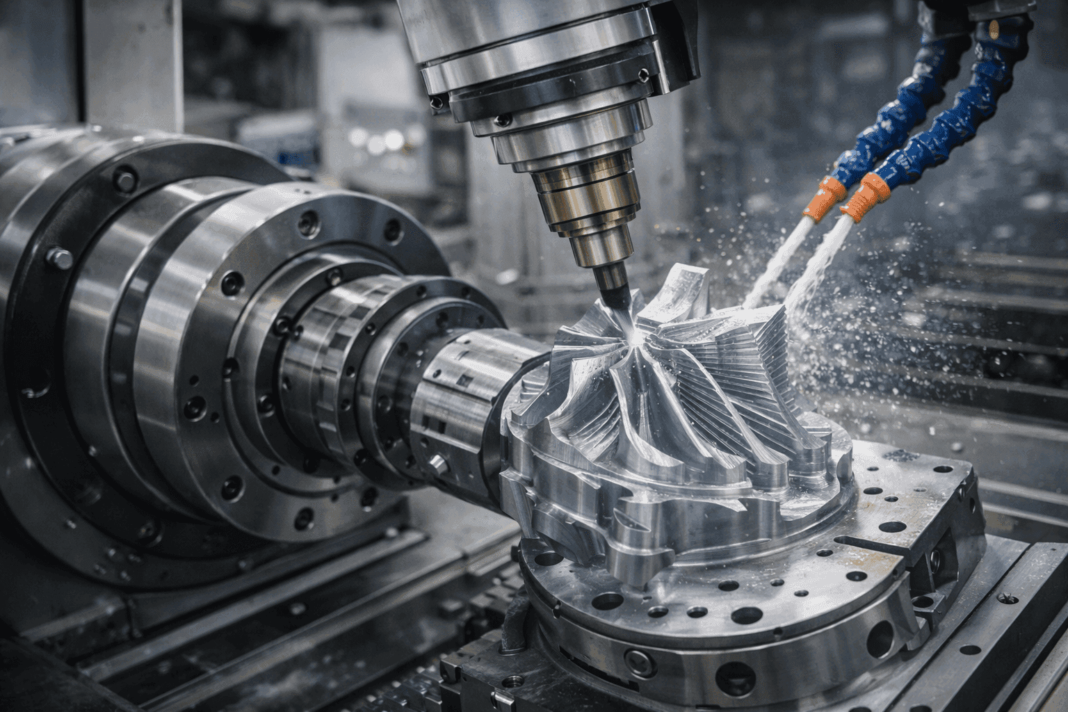 5-axis CNC machining