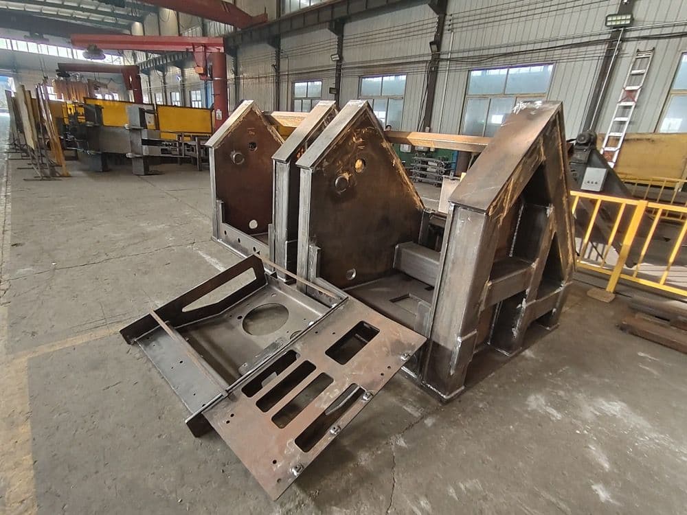 Welded structural parts