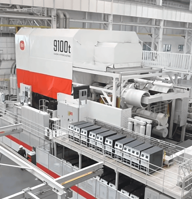Automotive die-casting equipment from Machine Tool No. 2