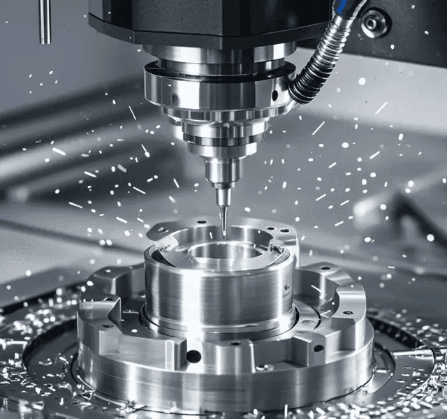 5-axis CNC machining