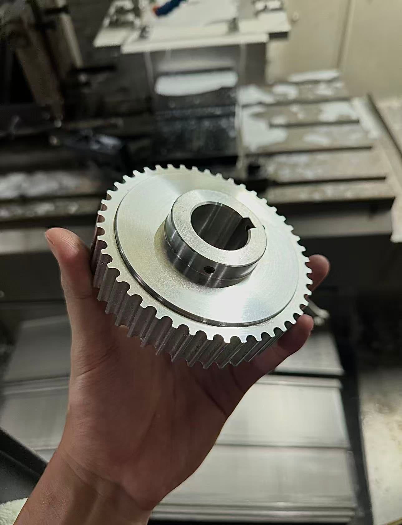 Surface grinding parts